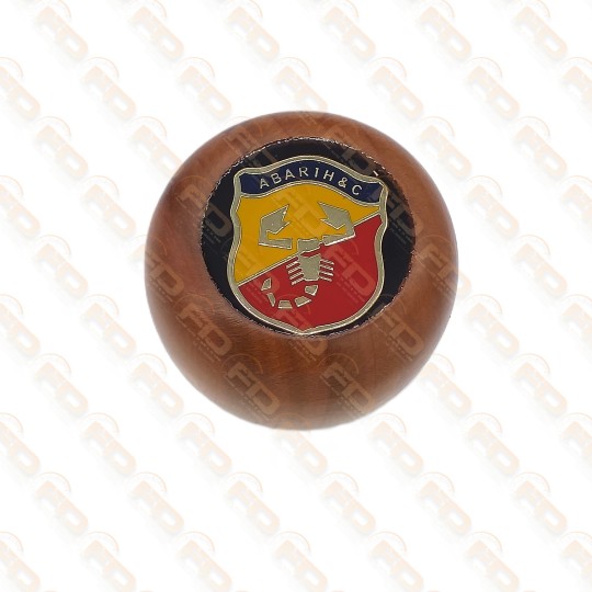 POMELLO CAMBIO IN LEGNO ABARTH