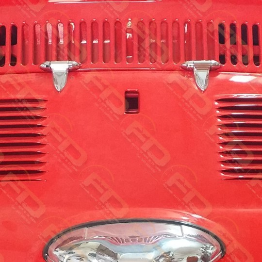 COPPIA CERNIERE COFANO POSTERIORE FIAT 500 F L R 2