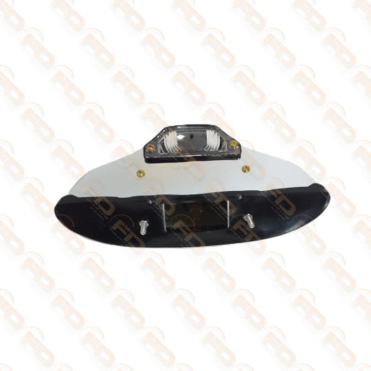 LUCE TARGA COMPLETO 500 PLASTICA CROMATA