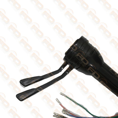 DEVIO LUCI FIAT 600 NERO CON LEVA IN PLASTICA