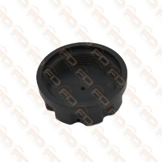 TAPPO SERBATOIO BENZINA IN ALLUMINIO NERO CON LOGO ABARTH PER FIAT 500 2