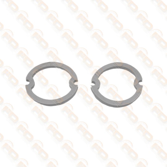 COPPIA GUARNIZIONI INTERMEDIE SOTTO FARI FIAT 500 D 600 G