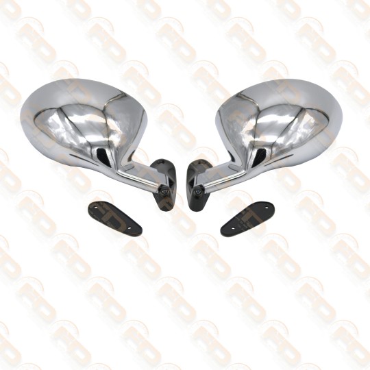 COPPIA SPECCHIETTI CALIFORNIA CROMATI 2