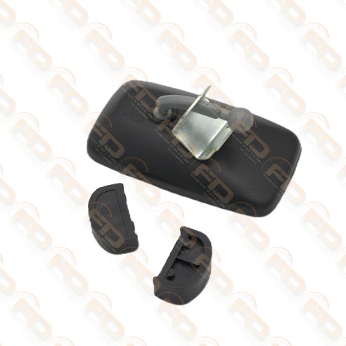 SPECCHIETTO SINGOLO IN PLASTICA RETTANGOLARE