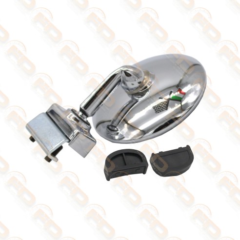 SPECCHIETTO ROTONDO CROMATO