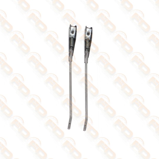 COPPIA BRACCI TERGI CRISTALLO CON ATTACCO PICCOLO 500 N D F 600 2