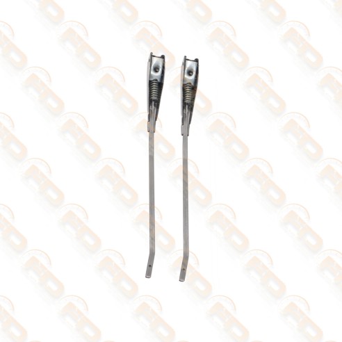 COPPIA BRACCI TERGI CRISTALLO CON ATTACCO PICCOLO 500 N D F 600