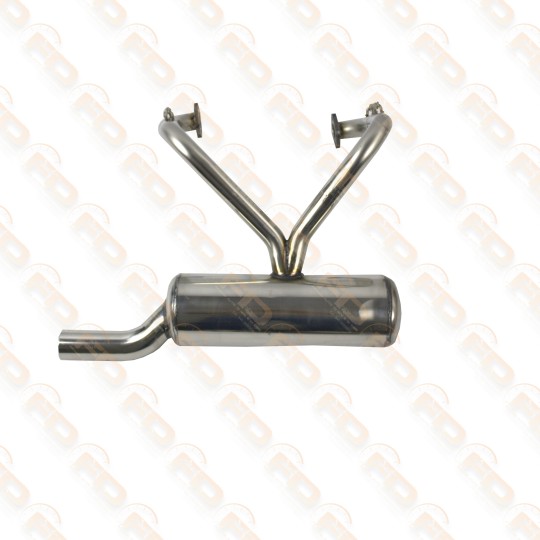 MARMITTA SPORT 2 IN 1 INOX FIAT 500 R E 126