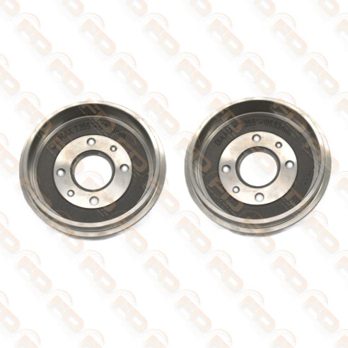 COPPIA TAMBURI PER FIAT 126 ANT. OP POST