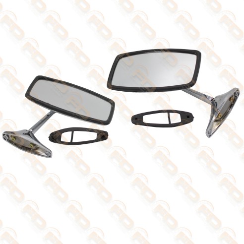 COPPIA SPECCHIETTI ESTERNO 126 CROMATO