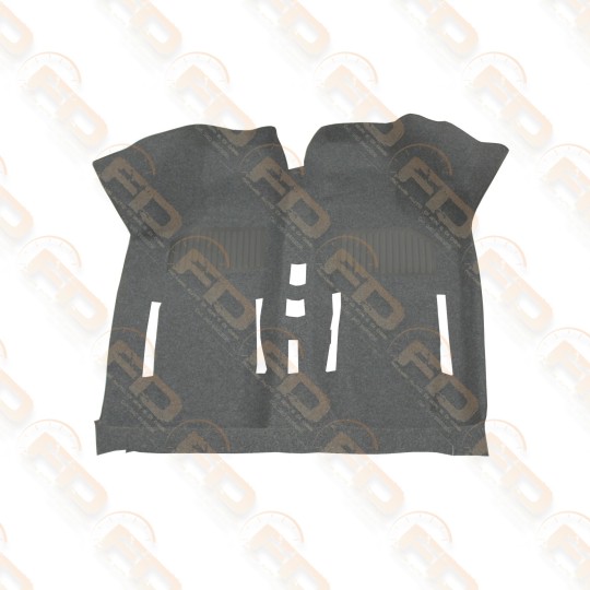 MOQUETTE PREFORMATA GRIGIO PER FIAT 500 /126