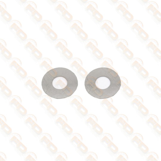 COPPIA RONDELLE BRACCI SOSPENSIONE POSTERIORE Sp. 0,50mm FIAT500