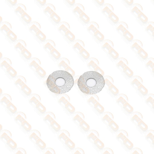 COPPIA RONDELLE BRACCI SOSPENSIONE POSTERIORE Sp. 0,80mmFIAT 500