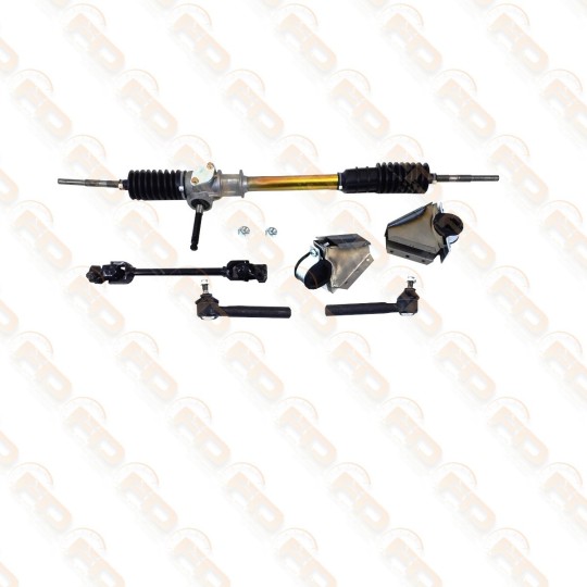 KIT CONVERSIONE  SCATOLA  STERZO A CREMAGLIERA FIAT 500 126