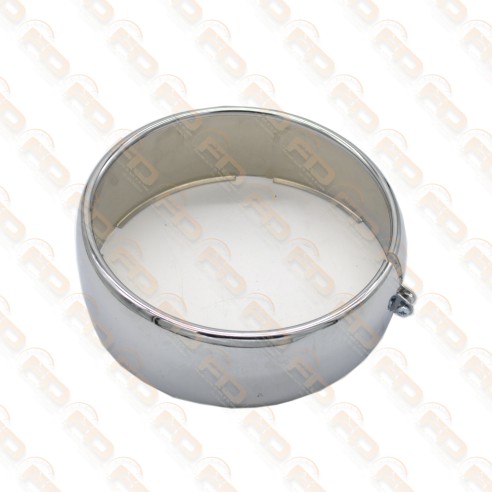 GHIERA FARO CROMATA ANTERIORE SINISTRA FIAT 600 E OPPURE PER FANALONA