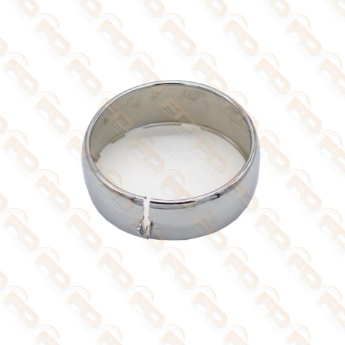 GHIERA FARO CROMATA ANTERIORE SINISTRA FIAT 600 E OPPURE PER FANALONA