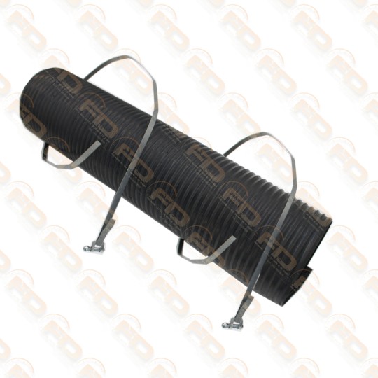 TUBO ARIA FLESSIBILE COME ORIGINALE CON FASCETTE FIAT 500/126