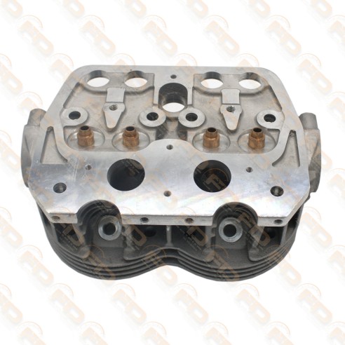 TESTATA COMPLETA IN ALLUMINIO CON DOPPIO CONDOTTO