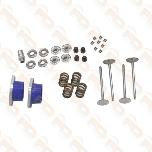 TESTATA COMPLETA IN ALLUMINIO CON DOPPIO CONDOTTO