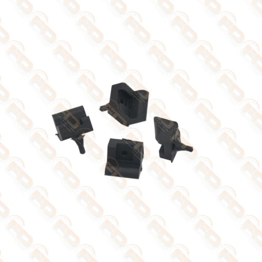 KIT 4 GOMMINI BATTUTA COFANO POSTERIORE FIAT 126