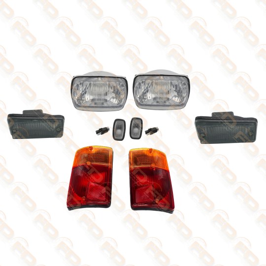 KIT FANALERIA COMPLETA FIAT 126 BIANCO FARI POSTERIORE A 3 VITI
