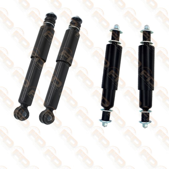 KIT AMMORTIZZATORI ANTERIORI E POSTERIORI FIAT 126 BIS