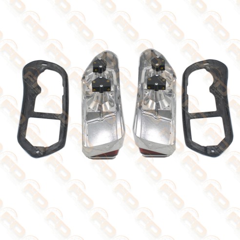 COPPIA FANALI POSTERIORI COMPLETI FIAT 600 D