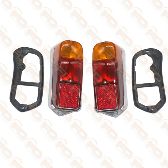 COPPIA FANALI POSTERIORI COMPLETI FIAT 600 D
