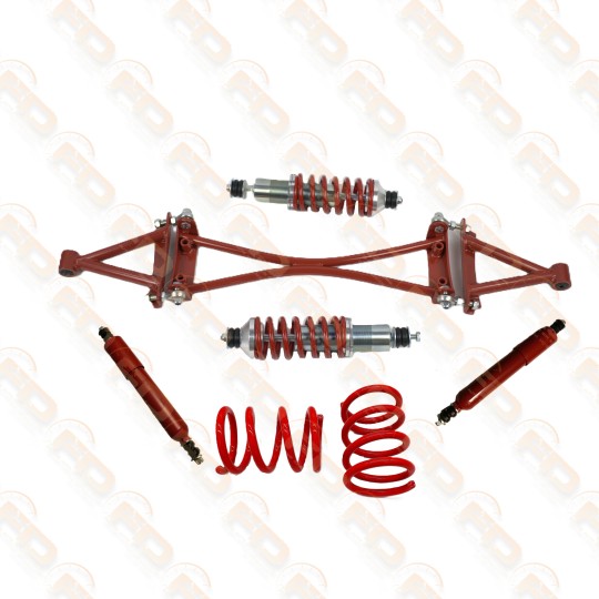 KIT COMPLETO PER ASSETTO SPORTIVO CON MOLLE DA 19 CM