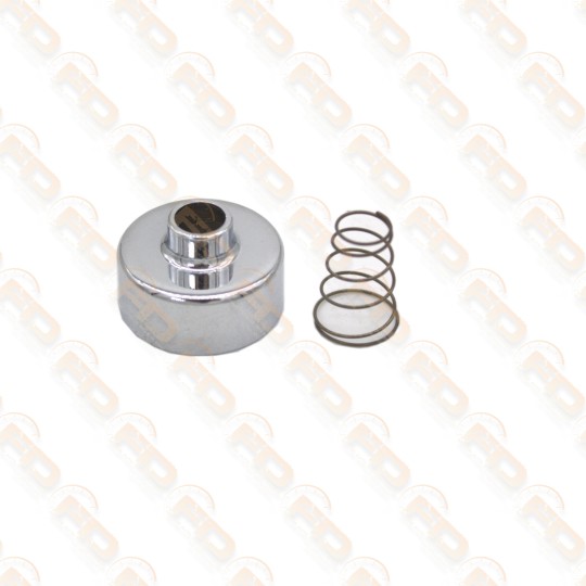COPERCHIO CROMATO CON MOLLA PER PERNI DEI BRACCI TERGICRISTALLI FIAT 500 N D