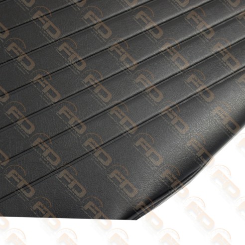 COPPIA FODERE SEDILI ANTERIORI IN SCAY NERO ALTA QUALITA' FIAT 500 L