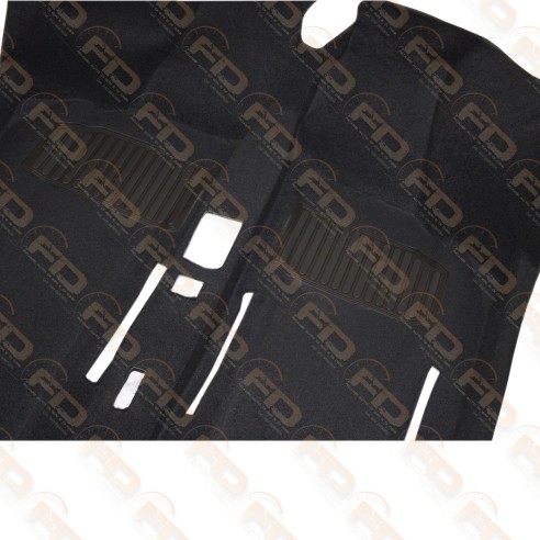 MOQUETTE NERA PER FIAT 600