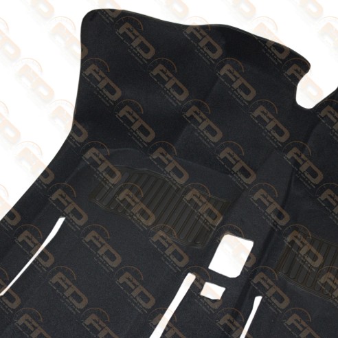MOQUETTE NERA PER FIAT 600