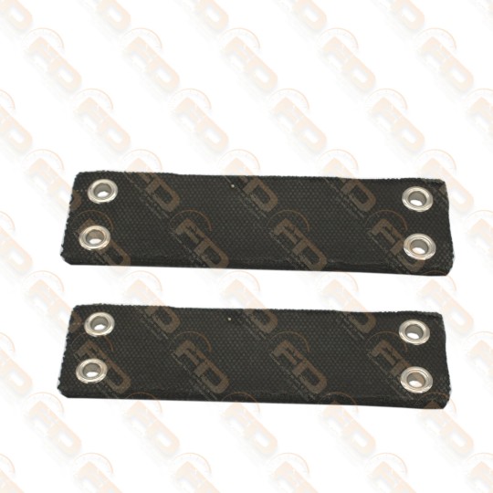 COPPIA CINGHIE FERMO PORTA ALTA QUALITA' FIAT 500 N/D/G