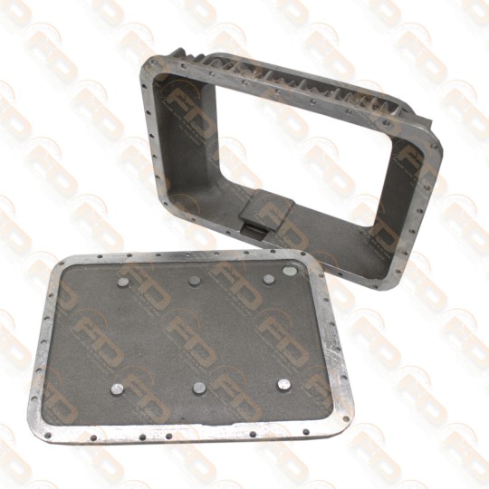 COPPA OLIO CRISTALDI IN DUE PEZZI DA 3,8 LITRI PER FIAT 500 F L R