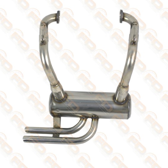 MARMITTA SPORTIVA TIPO RECORD MONZA INOX FIAT 500 R /126