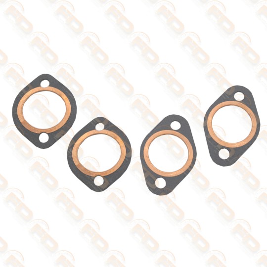 GUARNIZIONI SCARICO CON ANELLI IN RAME  4 PEZZI