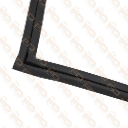 COPPIA GUARNIZIONI VETRO LATERALE POSTERIORE AUTOBIANCHI BIANCHINA E BERLINA