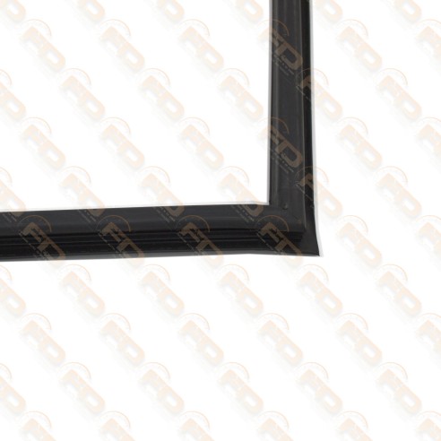 COPPIA GUARNIZIONI VETRO LATERALE POSTERIORE AUTOBIANCHI BIANCHINA E BERLINA