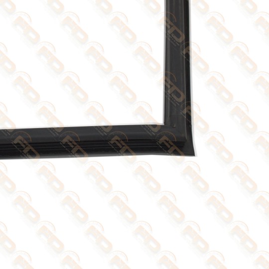 COPPIA GUARNIZIONI VETRO LATERALE POSTERIORE AUTOBIANCHI BIANCHINA E BERLINA