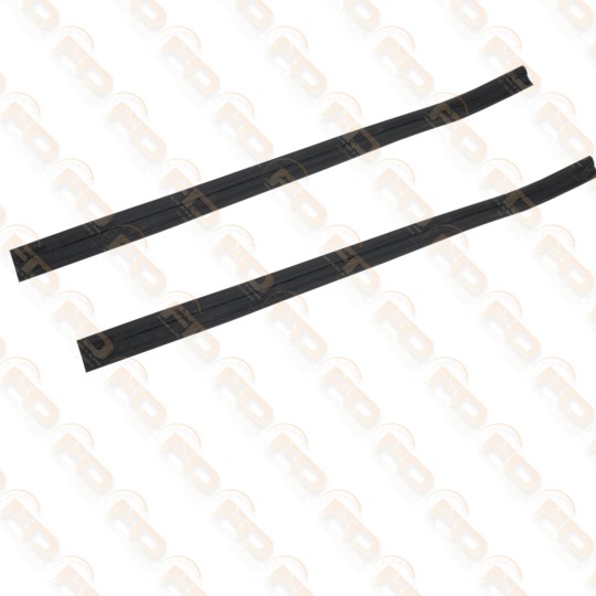 COPPIA GUARNIZIONI VETRO SCEDENTE PORTA AUTOBIANCHI BIANCHINA E BERLINA