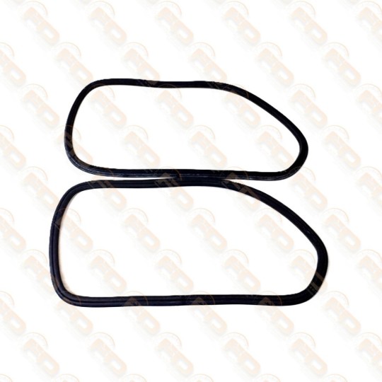 COPPIA GUARNIZIONI FISSI POSTERIORI CON ANIMA / INSERTO FIAT 600 D