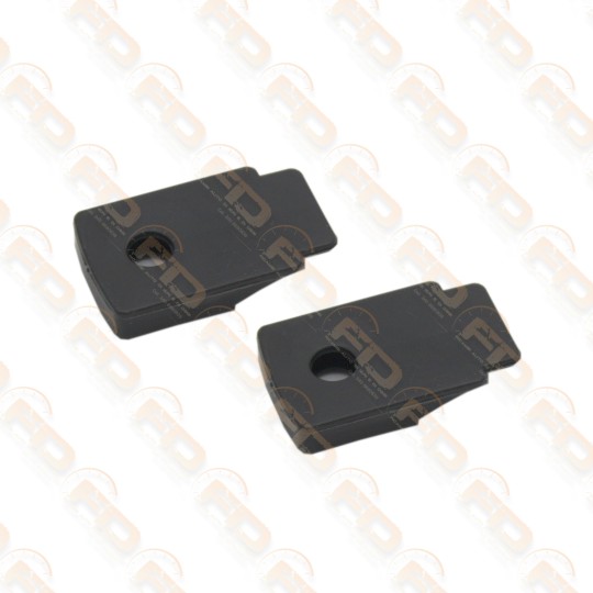 COPPIA GOMMINI ASTA CENTRALE CAPOTA FIAT 500 2
